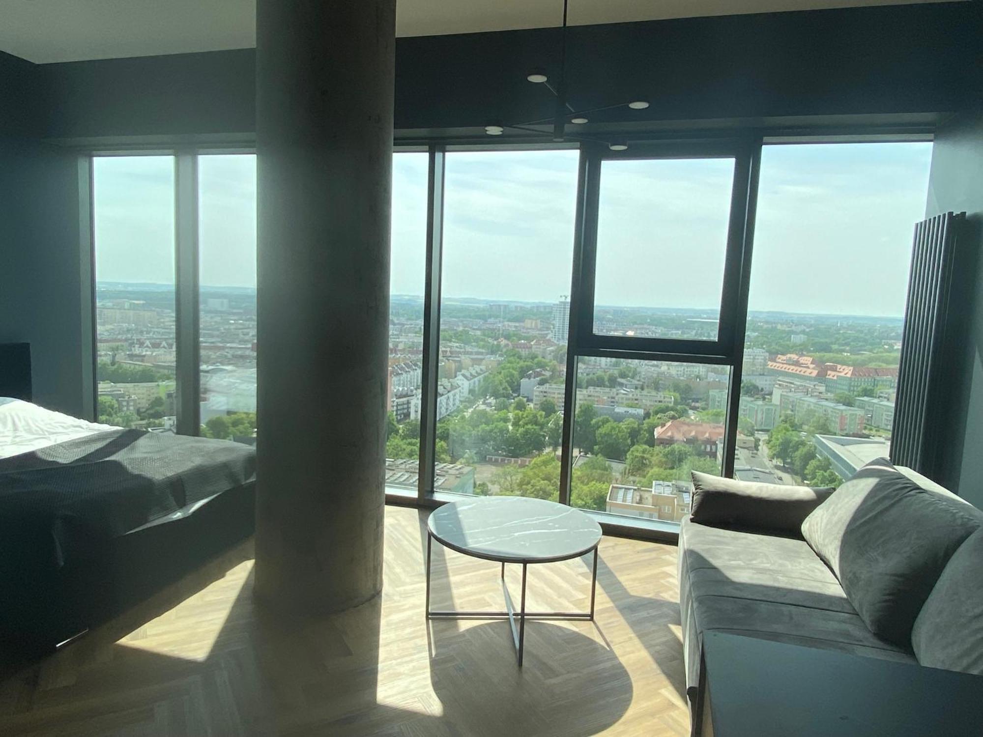 Apartment Panorama 21 Floor Hanza Tower Szczecin
